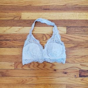 American Eagle Halter Bralette - Large - Tan